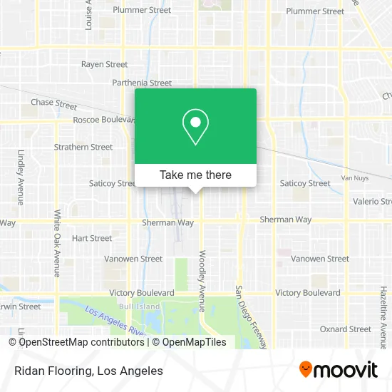 Ridan Flooring map