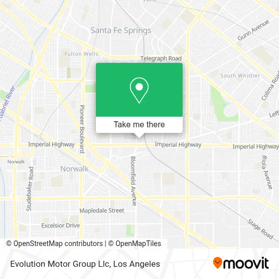 Evolution Motor Group Llc map