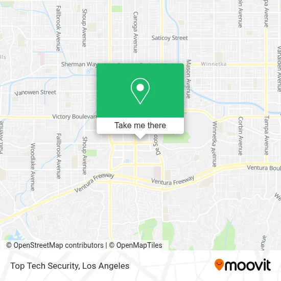Top Tech Security map