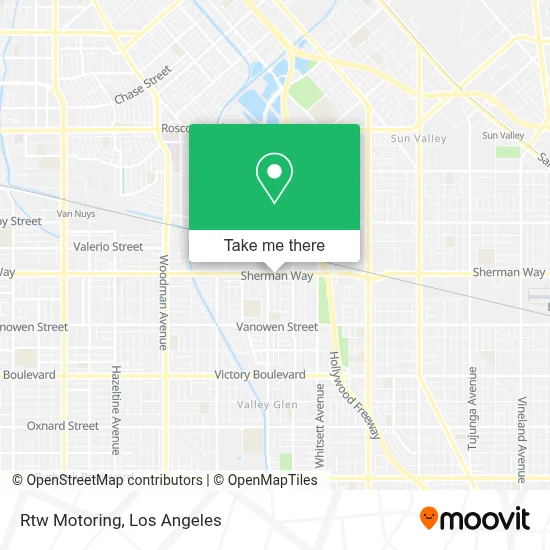 Rtw Motoring map