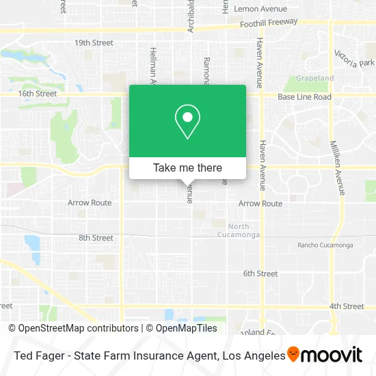 Ted Fager - State Farm Insurance Agent map