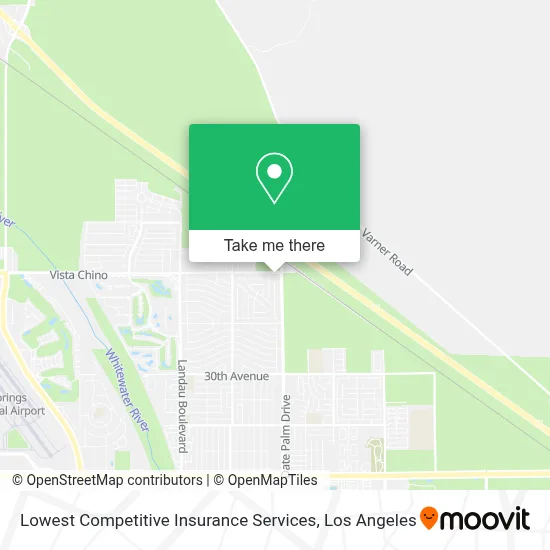 Lowest Competitive Insurance Services map