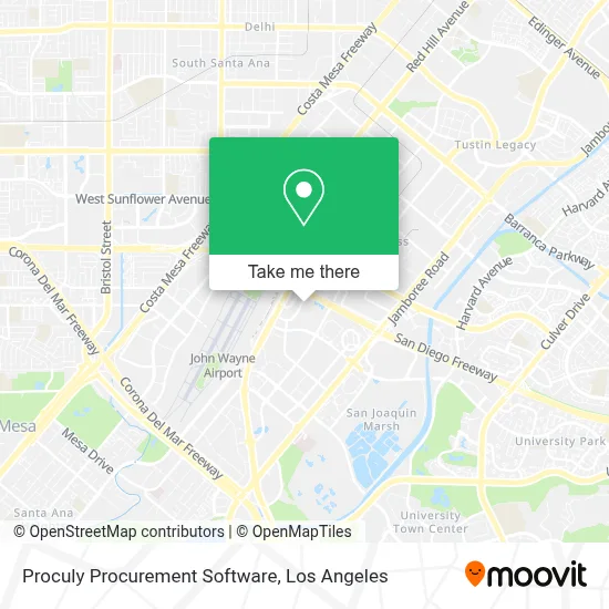 Proculy Procurement Software map