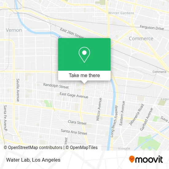 Water Lab map