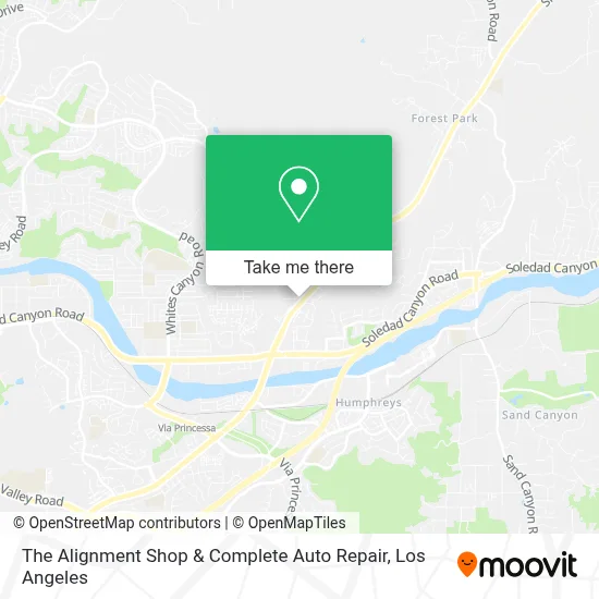 The Alignment Shop & Complete Auto Repair map