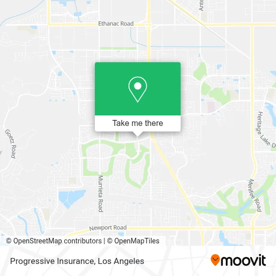 Progressive Insurance map