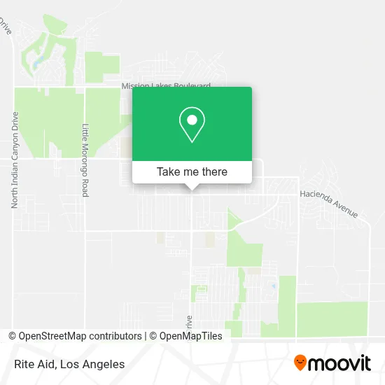 Rite Aid map