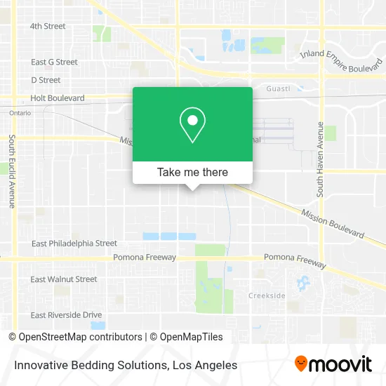 Innovative Bedding Solutions map