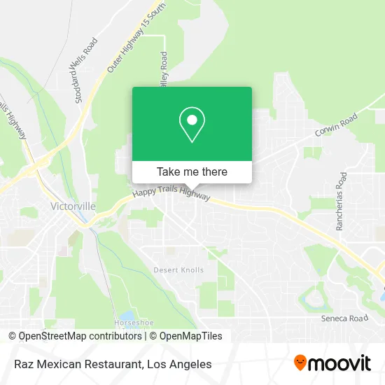 Raz Mexican Restaurant map