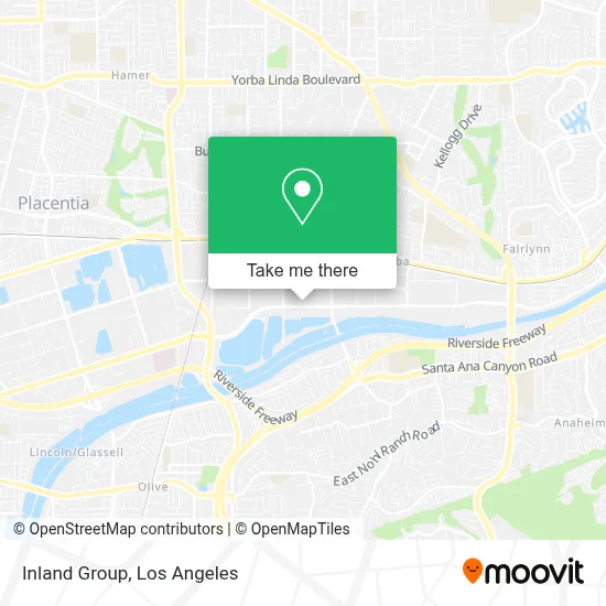 Inland Group map