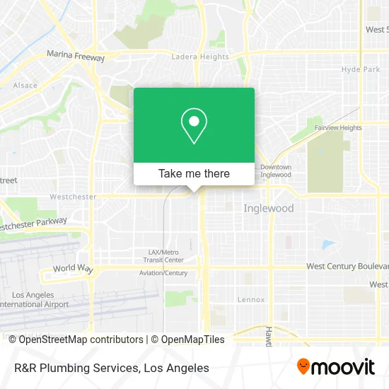 R&R Plumbing Services map