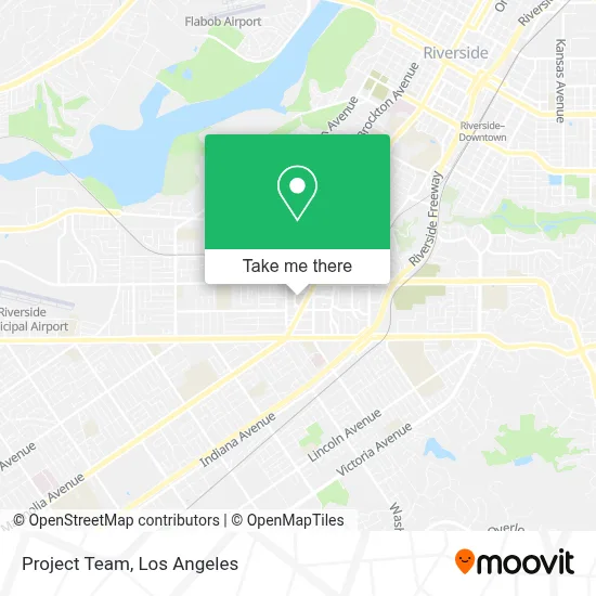Project Team map