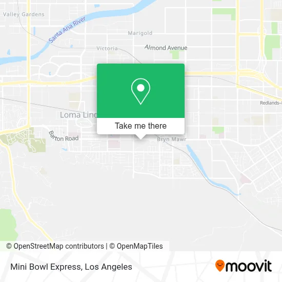 Mini Bowl Express map