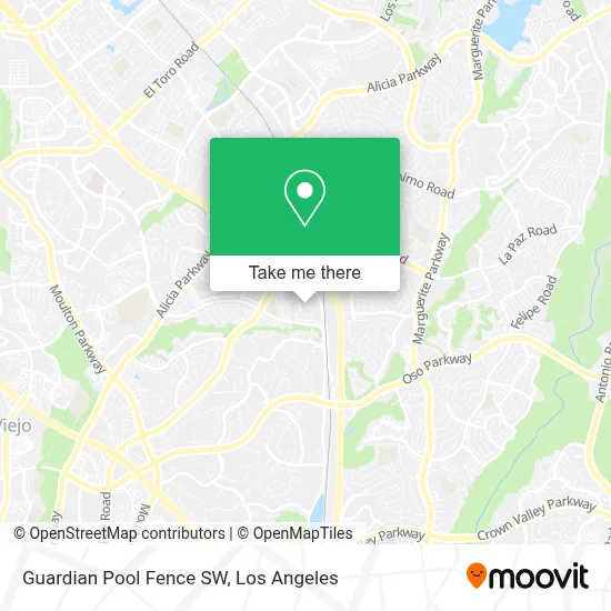 Guardian Pool Fence SW map