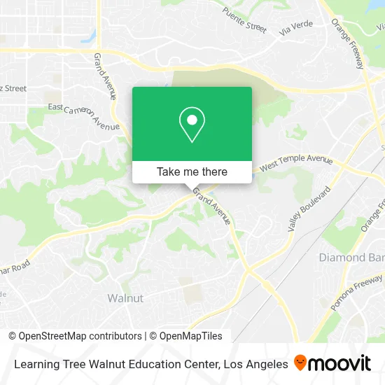 Learning Tree Walnut Education Center map