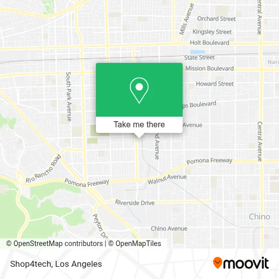 Shop4tech map