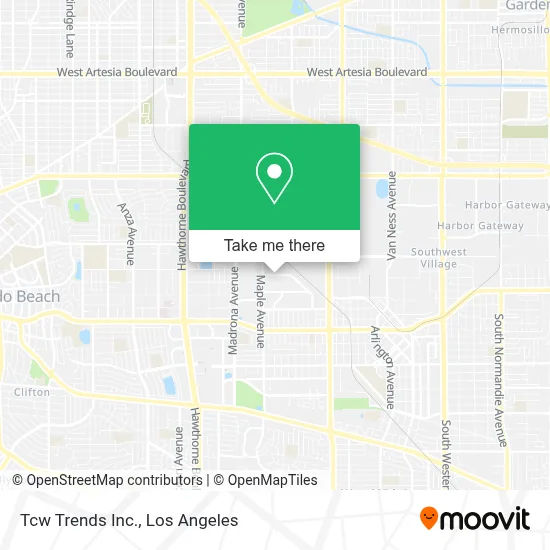 Tcw Trends Inc. map