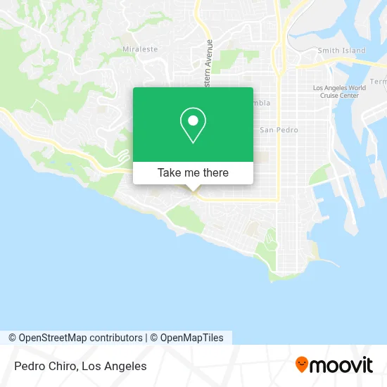 Pedro Chiro map