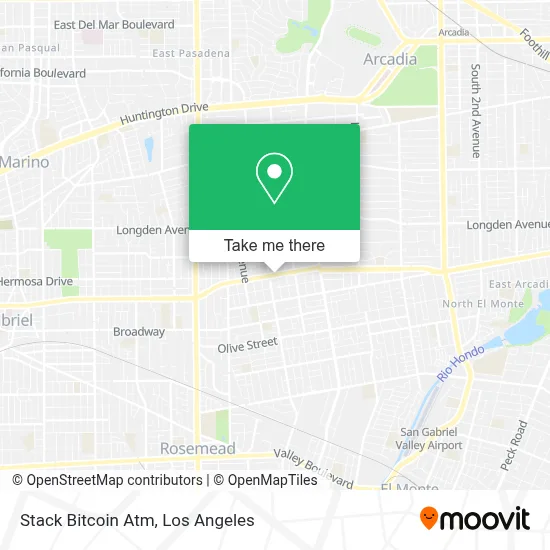Stack Bitcoin Atm map