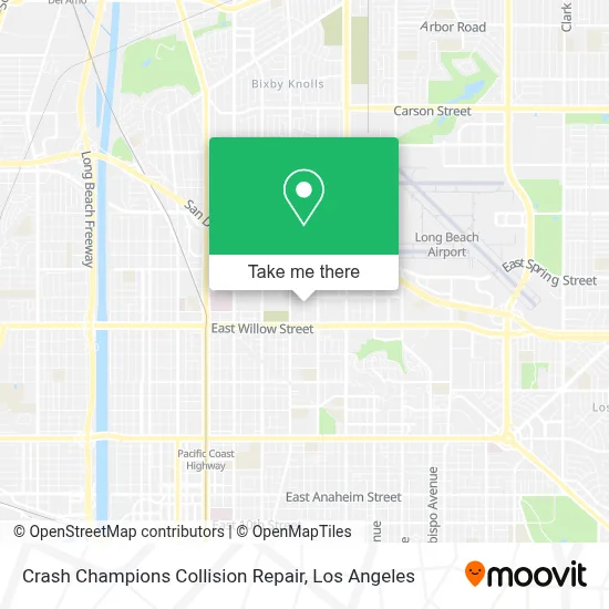 Crash Champions Collision Repair map