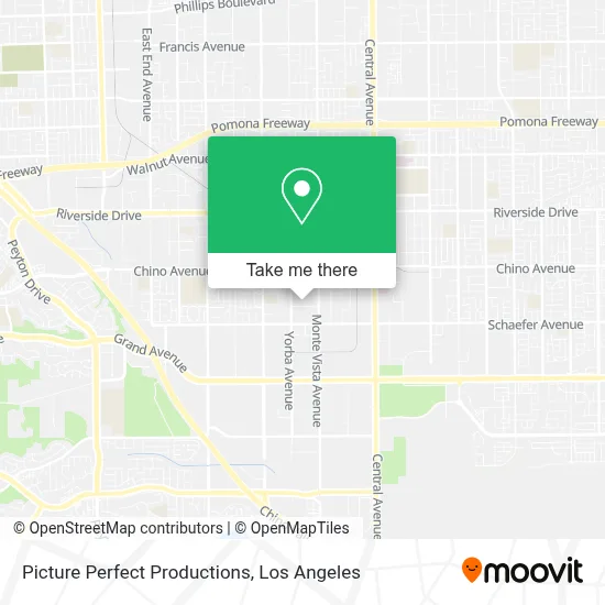 Picture Perfect Productions map