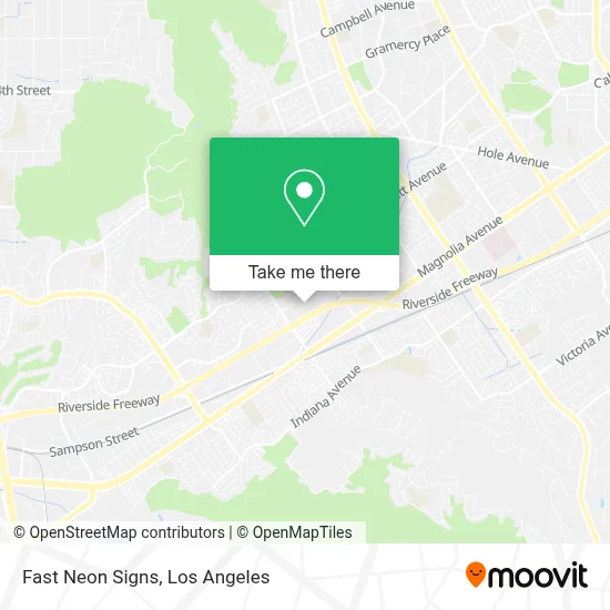 Fast Neon Signs map