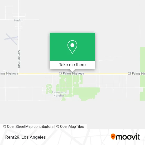 Rent29 map