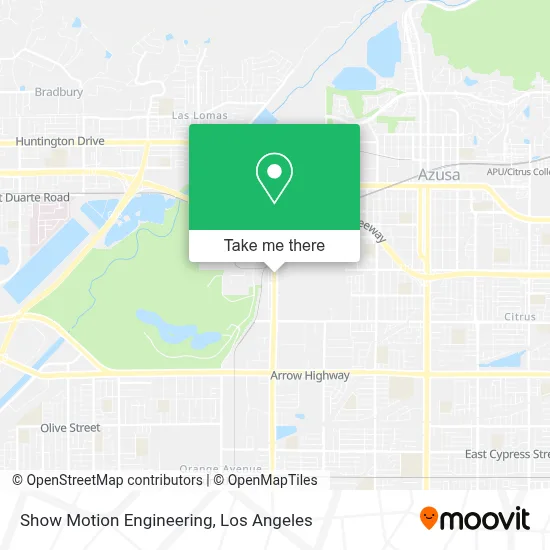 Show Motion Engineering map