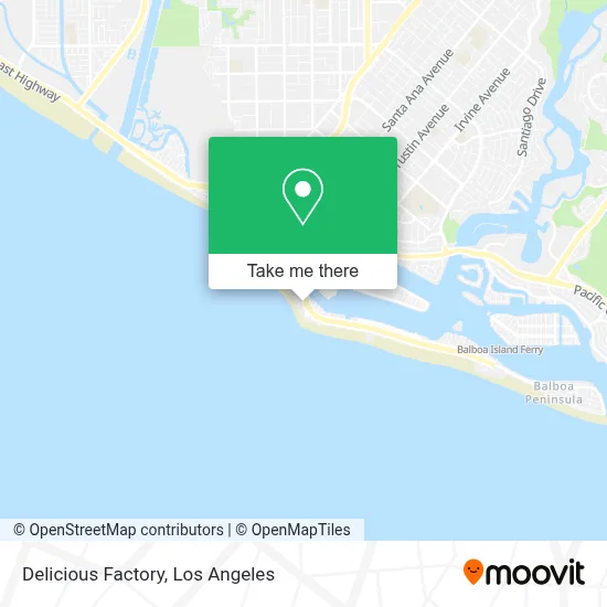 Delicious Factory map