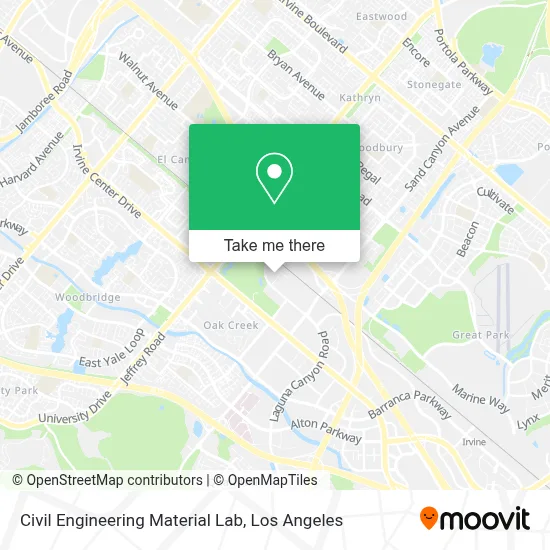 Civil Engineering Material Lab map