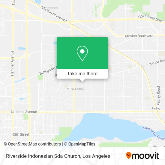 Riverside Indonesian Sda Church map