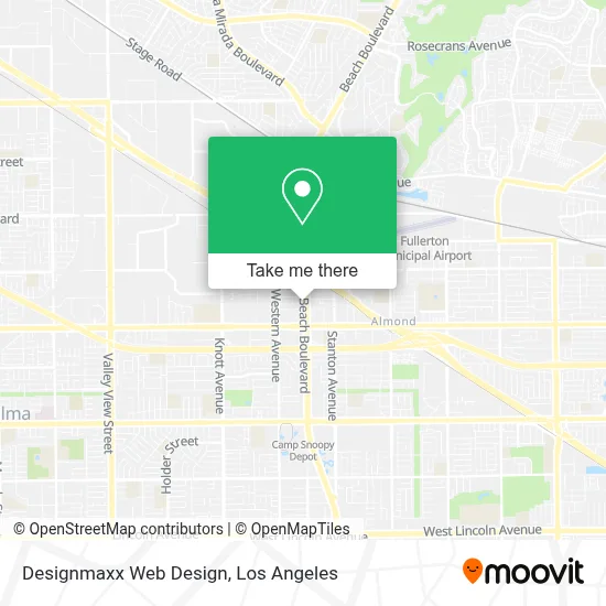 Designmaxx Web Design map