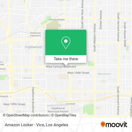 Amazon Locker - Vice map