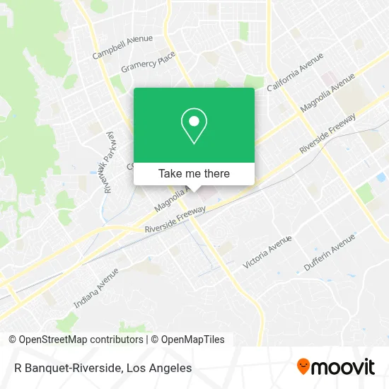 R Banquet-Riverside map