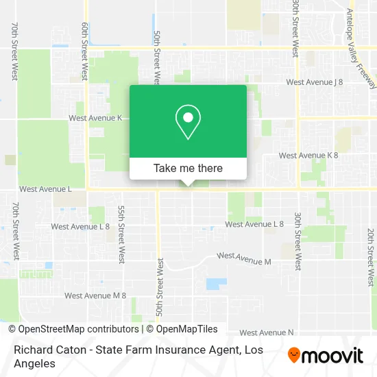 Richard Caton - State Farm Insurance Agent map