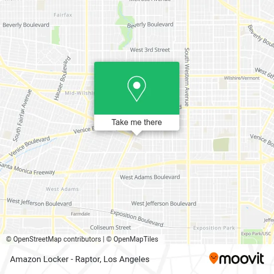 Amazon Locker - Raptor map
