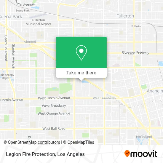 Legion Fire Protection map