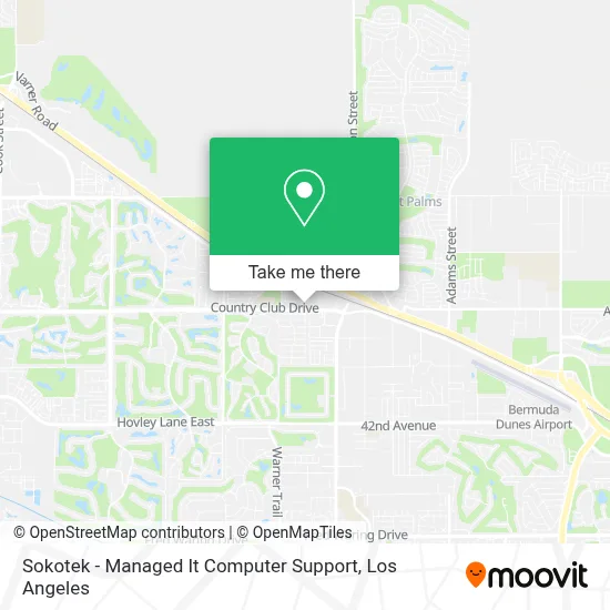 Sokotek - Managed It Computer Support map