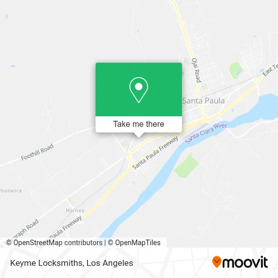 Keyme Locksmiths map