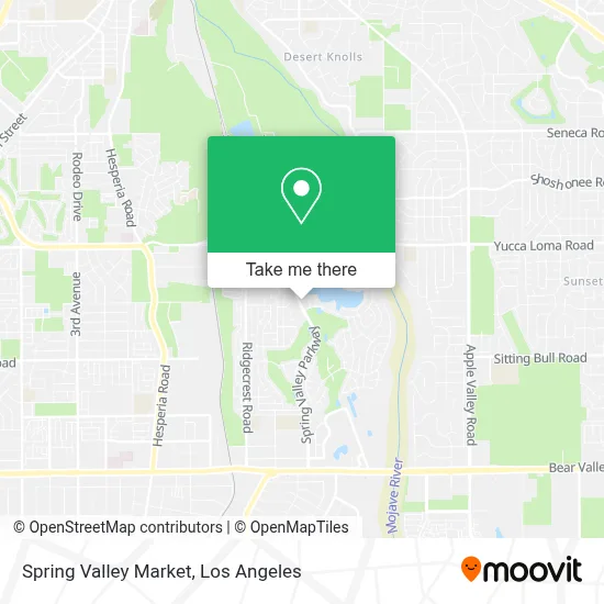 Spring Valley Market map