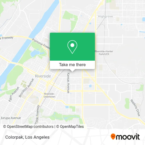 Colorpak map