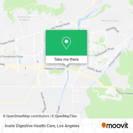 Insite Digestive Health Care map