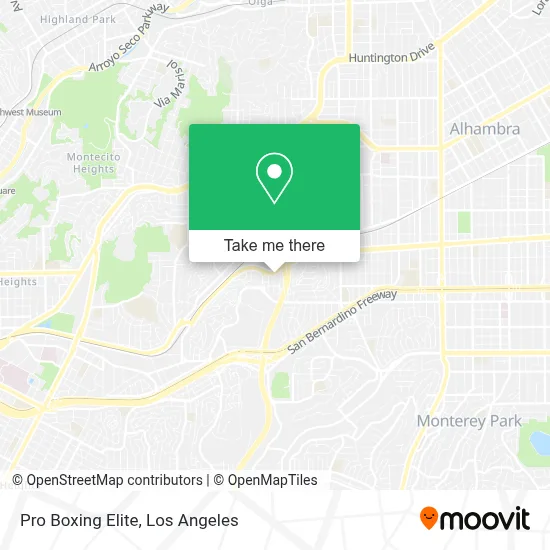 Pro Boxing Elite map