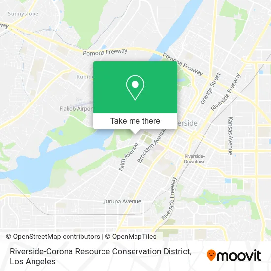 Riverside-Corona Resource Conservation District map