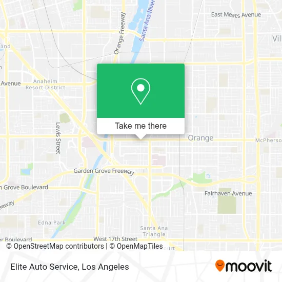 Elite Auto Service map