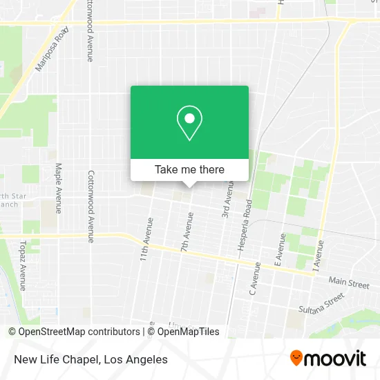 New Life Chapel map