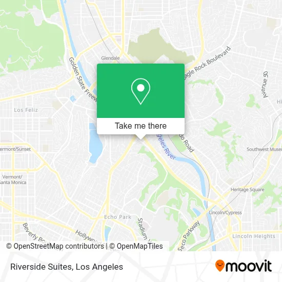 Riverside Suites map