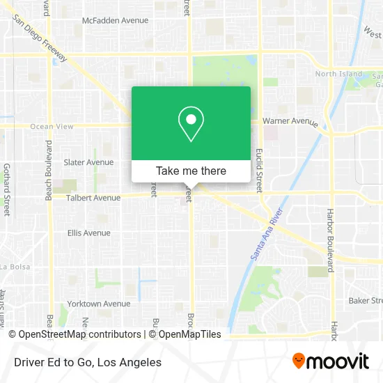 Driver Ed to Go map