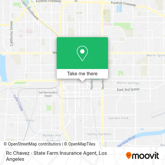 Rc Chavez - State Farm Insurance Agent map