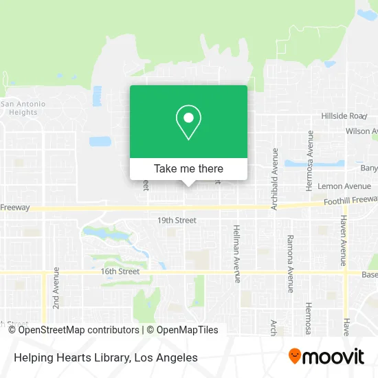 Helping Hearts Library map